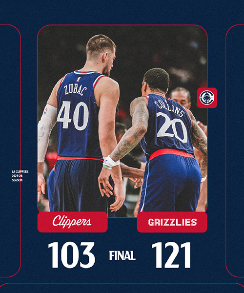 12月16日 NBA常规赛 灰熊vs快船 全场录像及集锦